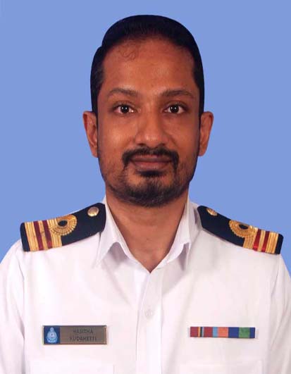 Surgeon Lieutenant Commander Hasitha Kudahetti